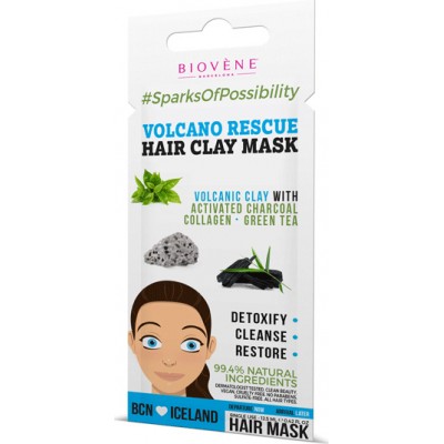 Biovene Volcano Rescue Hair Clay Mask (12.5ml)
