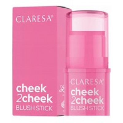 Claresa Cheek 2 Cheek Blush Stick No 01 Candy Pink (6g)