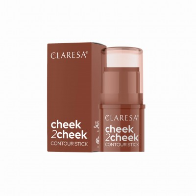 Claresa Cheek 2 Cheek Bronzer Stick No 02 Milk Choco (6g)