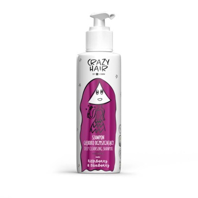 HiSkin Crazy Hair Deep Cleansing Shampoo Scapl Balance "Raspberry & Blueberry" 300ml