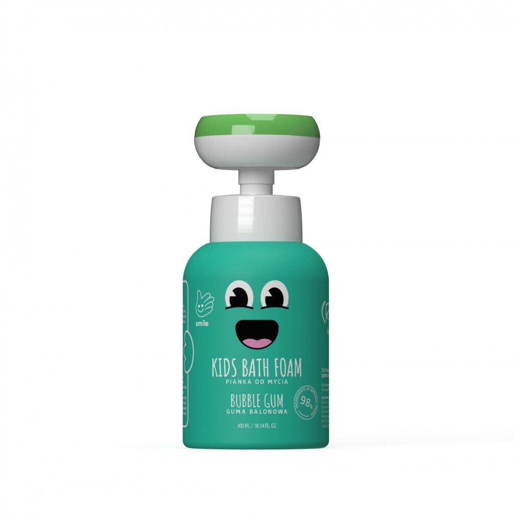 HiSkin Crazy For Kids Bath Foam Bubble Gum 300ml Παιδικά Προϊόντα