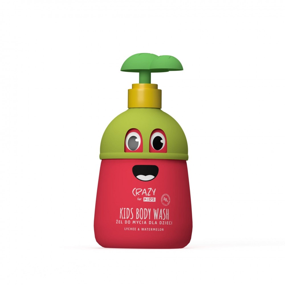 HiSkin Crazy For Kids Body Wash Lychee and Watermelon 500ml Παιδικά Προϊόντα