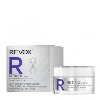 Revox B77 Retinol Cream Anti-Wrinkle Concentrate Daily Protect SPF 20 50ml