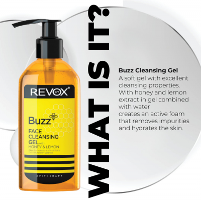 Revox B77 Buzz Honey and Lemon Face Cleansing Gel 180ml