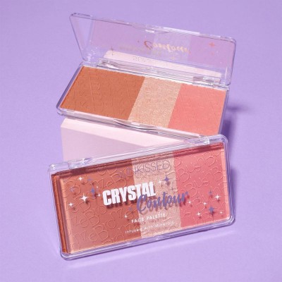Sunkissed Crystal Contour Bronze - Blush - Highlight Trio (24g)