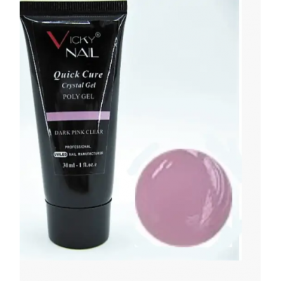 Vicky Nail Polygel -Dark Pink Clear No 10 30ml