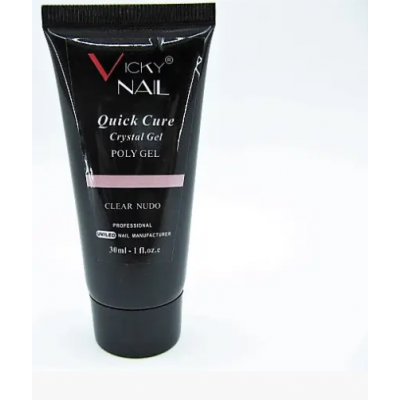 Vicky Nail Polygel -Νude Clear No 15 30ml