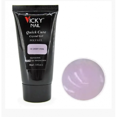 Vicky Nail Polygel -Light Pink No 14 30ml