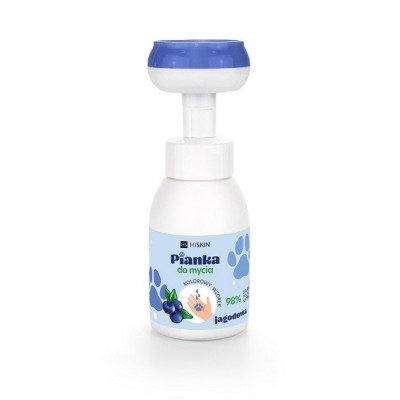 HiSkin Αφρός Blueberry Για Πλύσιμο Χεριών Και Σώματος Για Παιδιά 300ml
